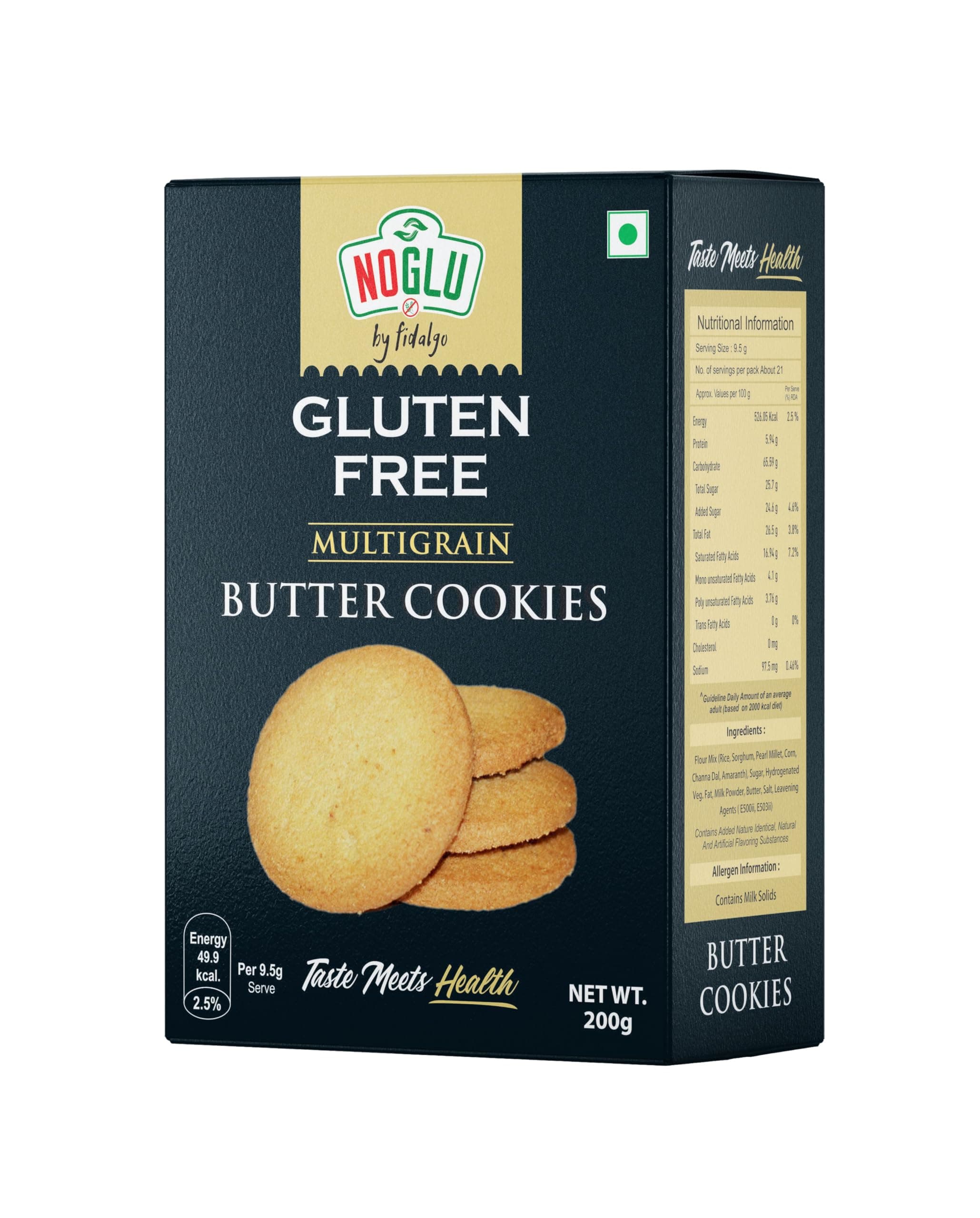 Fidalgo's Gluten Free Multigrain Butter Cookies
